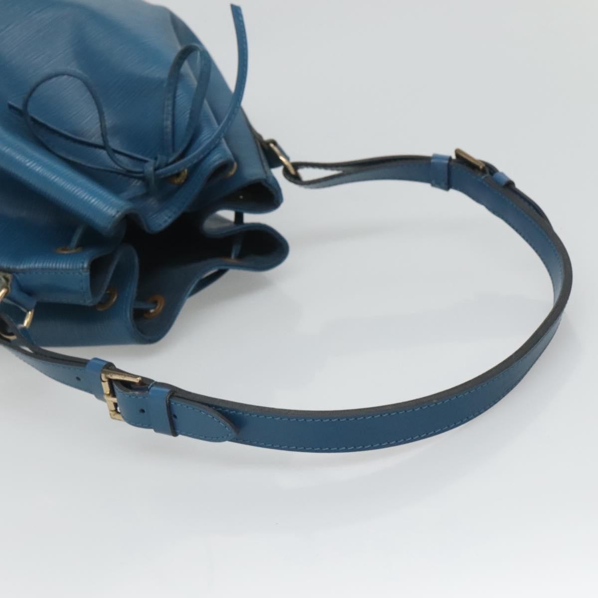 Louis Vuitton Noe Handbag Epi Leather, BLUE, LEATHER, Shoulder bag