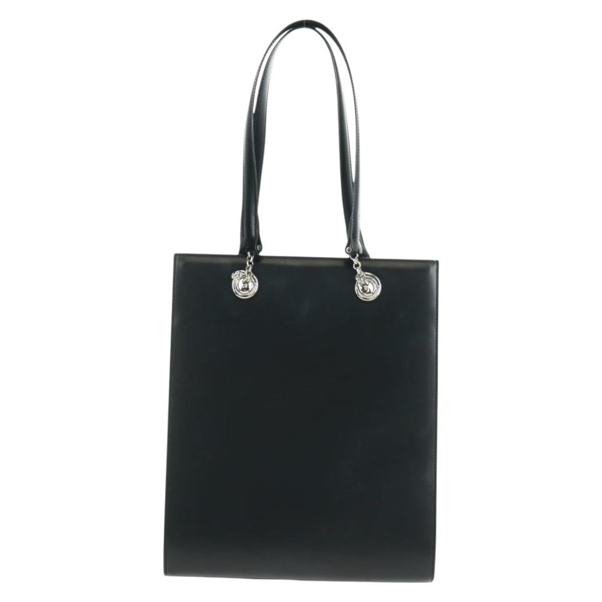 cartier Panthère Handbag Leather, Black, Leather, Handbag