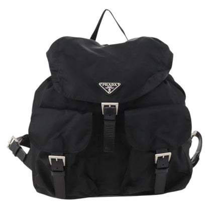Prada Sac à dos Re-nylon nylon, BLACK, NYLON, Backpack