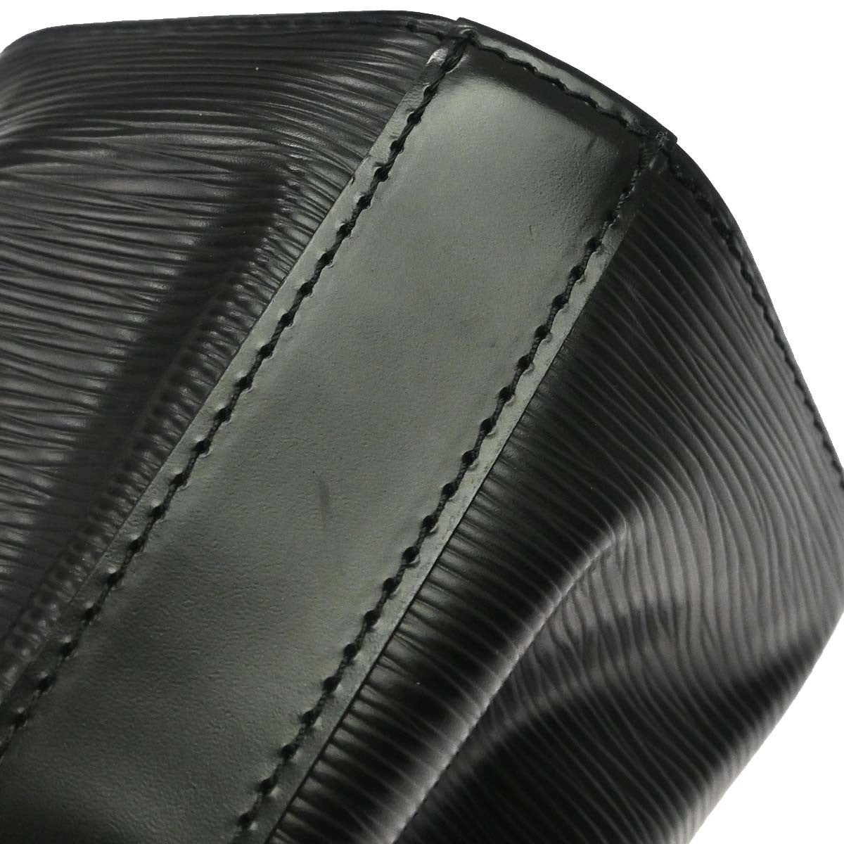 Louis Vuitton Sac a Dos Drawstring Backpack Epi Leather, Black, Leather, Backpack