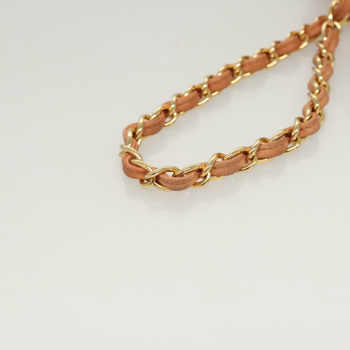 Chanel Coco Charm Wristlet Pouch Multicolor Canvas, ORANGE, SUEDE, Clutche & pouche