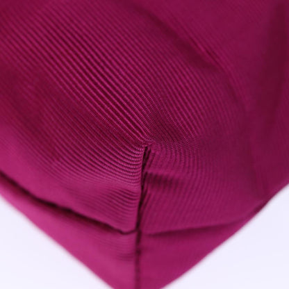 Celine Circle Logo Pouch Nylon, PINK, NYLON, Clutche & pouche