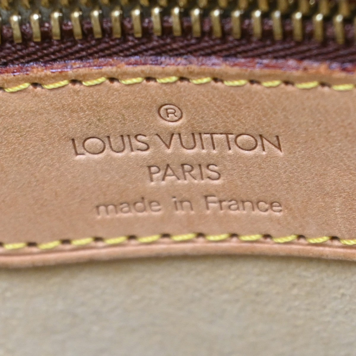 Louis Vuitton Babylone Handbag Monogram Canvas, BROWN, CANVAS, Tote bag