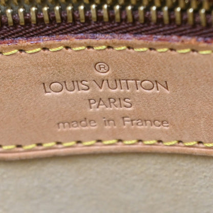 Louis Vuitton Babylone Handbag Monogram Canvas, BROWN, CANVAS, Tote bag