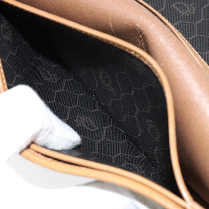 Christian Dior Vintage honeycomb clutch Canvas, BLACK, CANVAS, Clutche & pouche