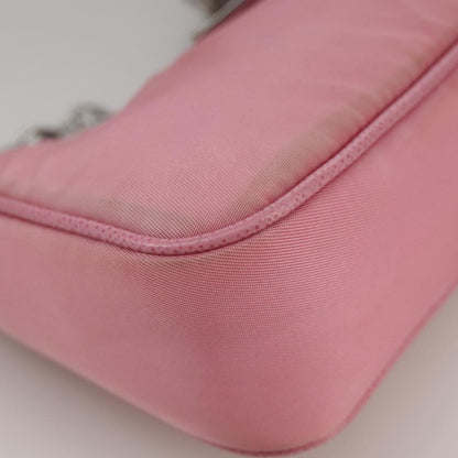 Prada Re-Edition Shoulder Bag Tessuto, PINK, NYLON, Shoulder bag