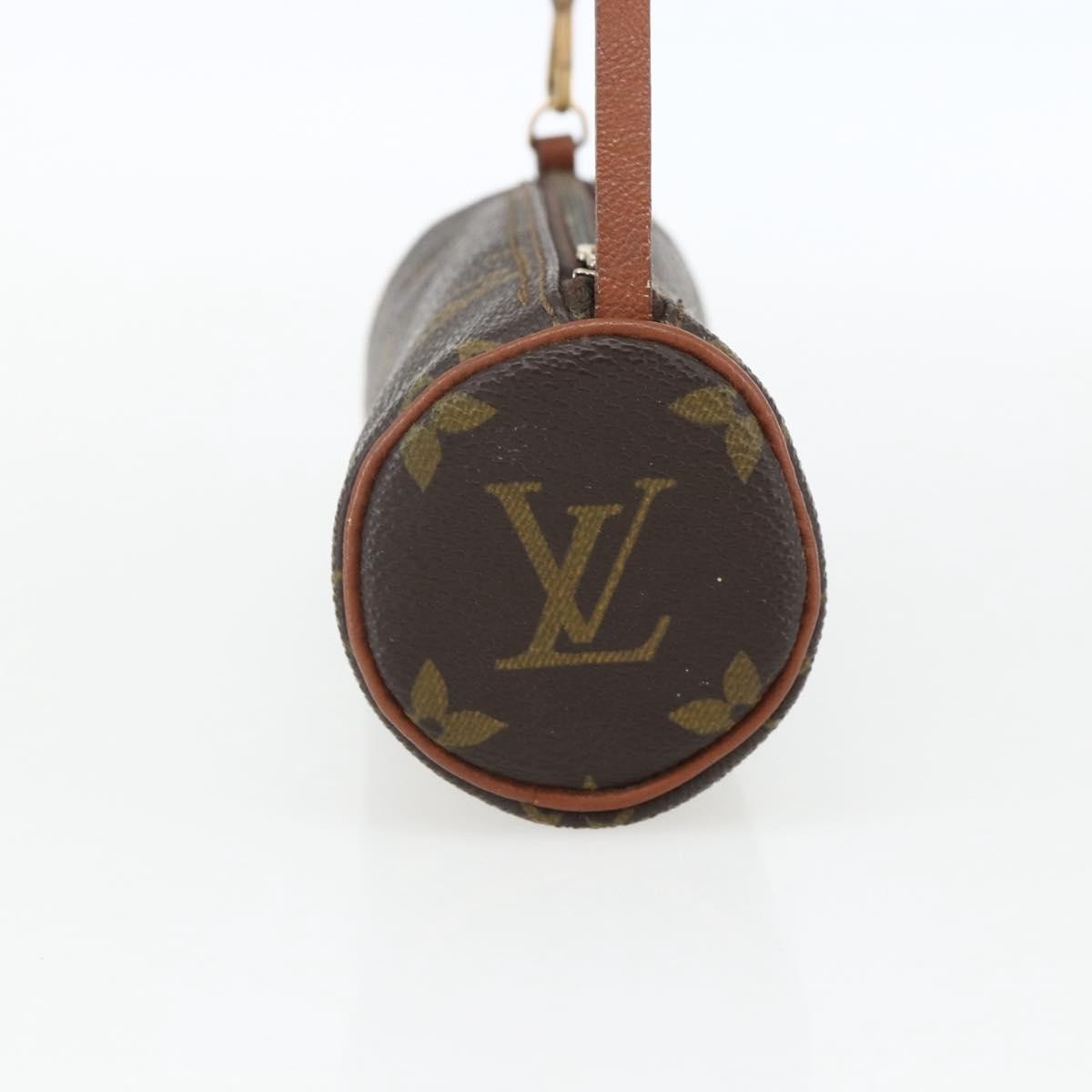 Louis Vuitton Papillon Pochette Monogram Canvas, BROWN, CANVAS, Clutche & pouche
