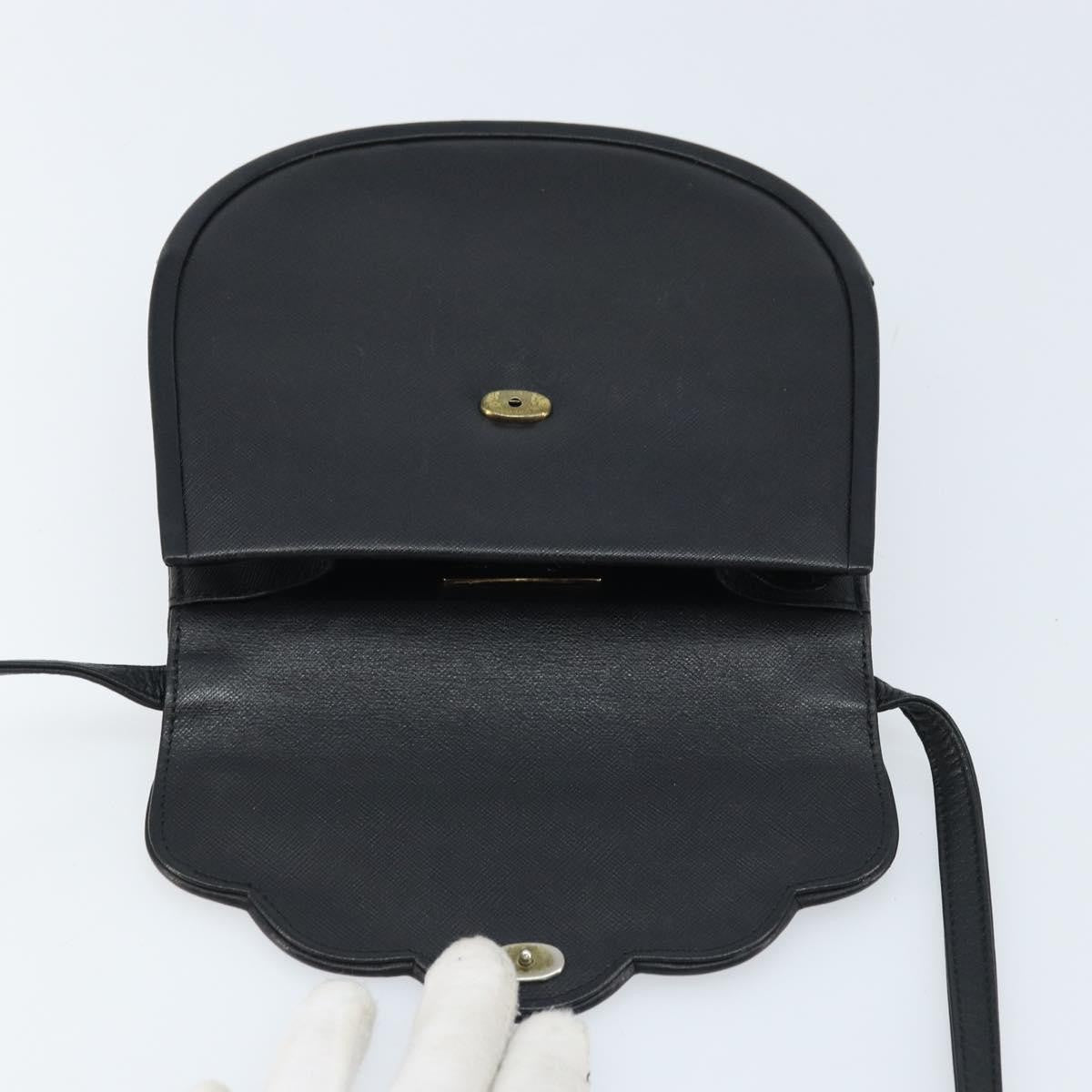 Saint Laurent Vintage Shoulder Bag Leather, Black, Leather, Shoulder Bag