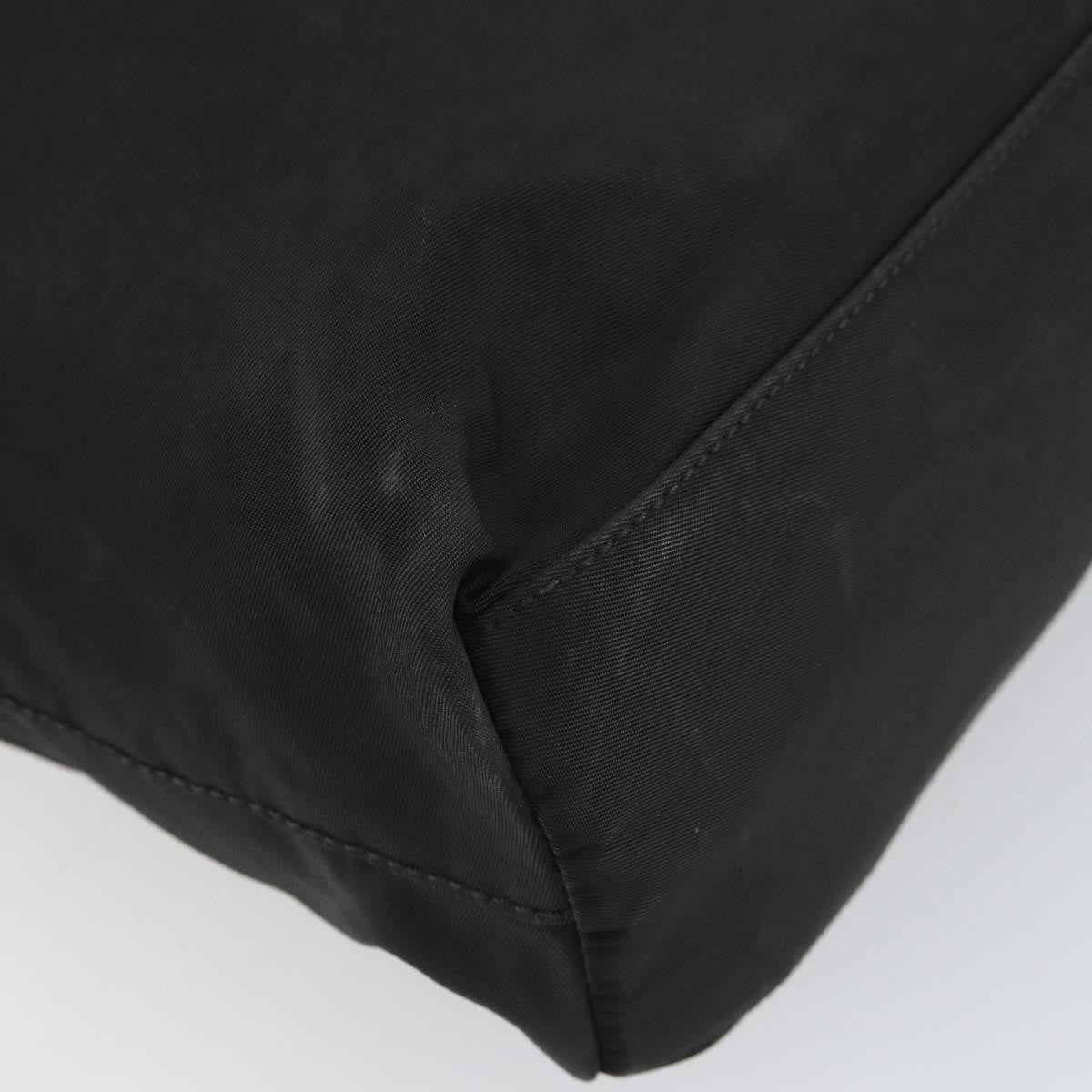 Prada Vintage Tote Nylon, BLACK, NYLON, Tote bag