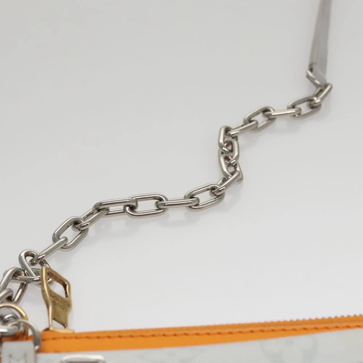 Louis Vuitton Double Flat Messenger Bag Limited Edition Logo Story Monogram Canvas and Denim, MULTICOLOUR, CANVAS, Shoulder bag