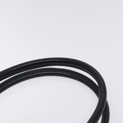 Salvatore Ferragamo Gancini handbag Nylon, BLACK, NYLON, Handbag