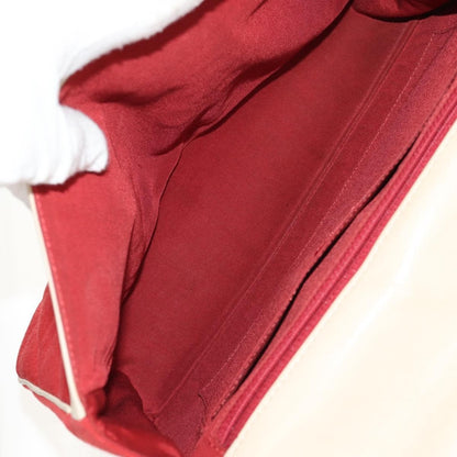 Chanel Leo Lion Flap Bag Chevron Jersey, RED, COTTON, Shoulder bag