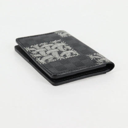Louis Vuitton Pocket Organizer Limited Edition Nemeth Damier Graphite, BLACK, CANVAS, Clutche & pouche