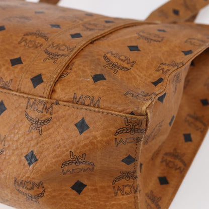 MCM Vintage Visetos Tote bag Canvas, BROWN, CANVAS, Tote bag