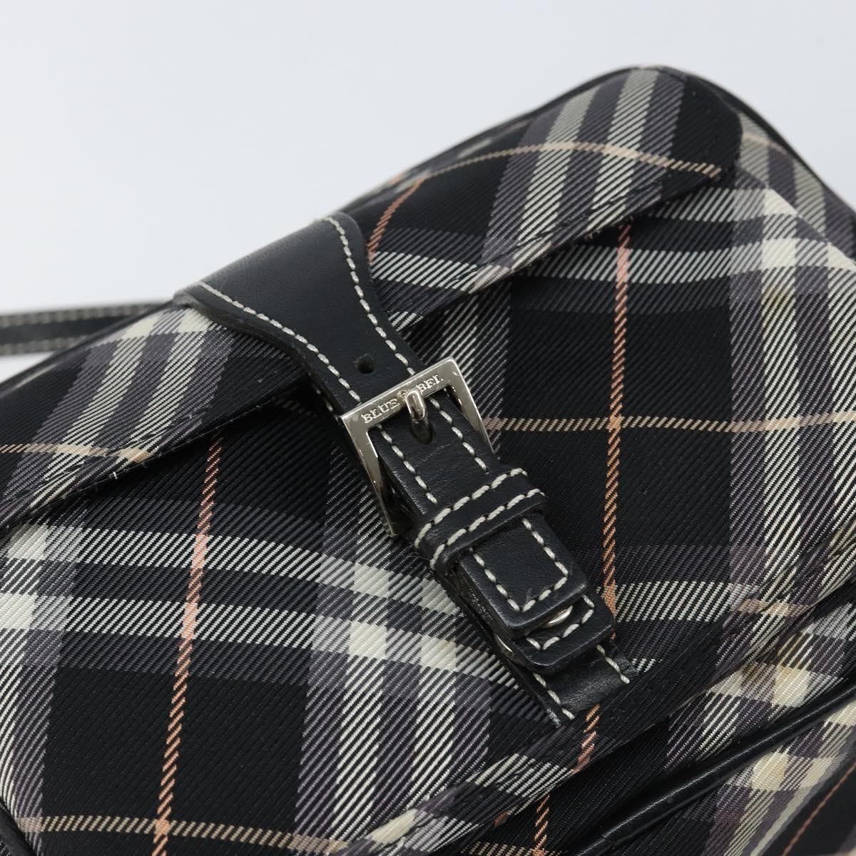 Burberry Nova Check Blue Label Nylon, BLACK, NYLON, Travel bag