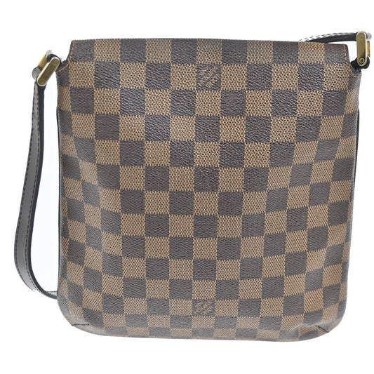 Louis Vuitton Musette Salsa Handbag Damier Canvas, BROWN, CANVAS, Shoulder bag