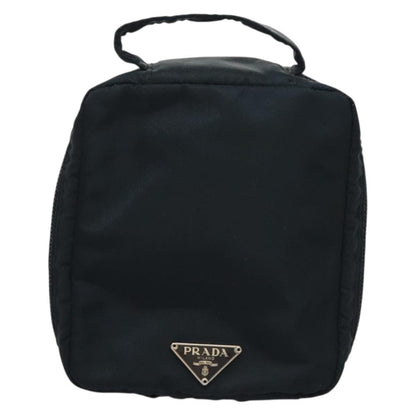 Prada Zip Around Toiletry Bag Tessuto, Navy, Nylon, Clutch