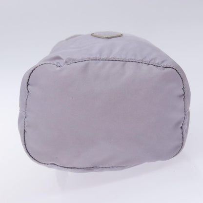 Prada Vela Drawstring Bucket Pouch Tessuto, Purple, Nylon, Clutch