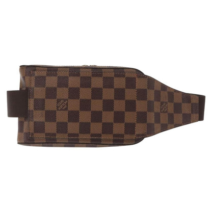 Louis Vuitton Geronimos Waist Bag Damier, BROWN, CANVAS, Shoulder bag