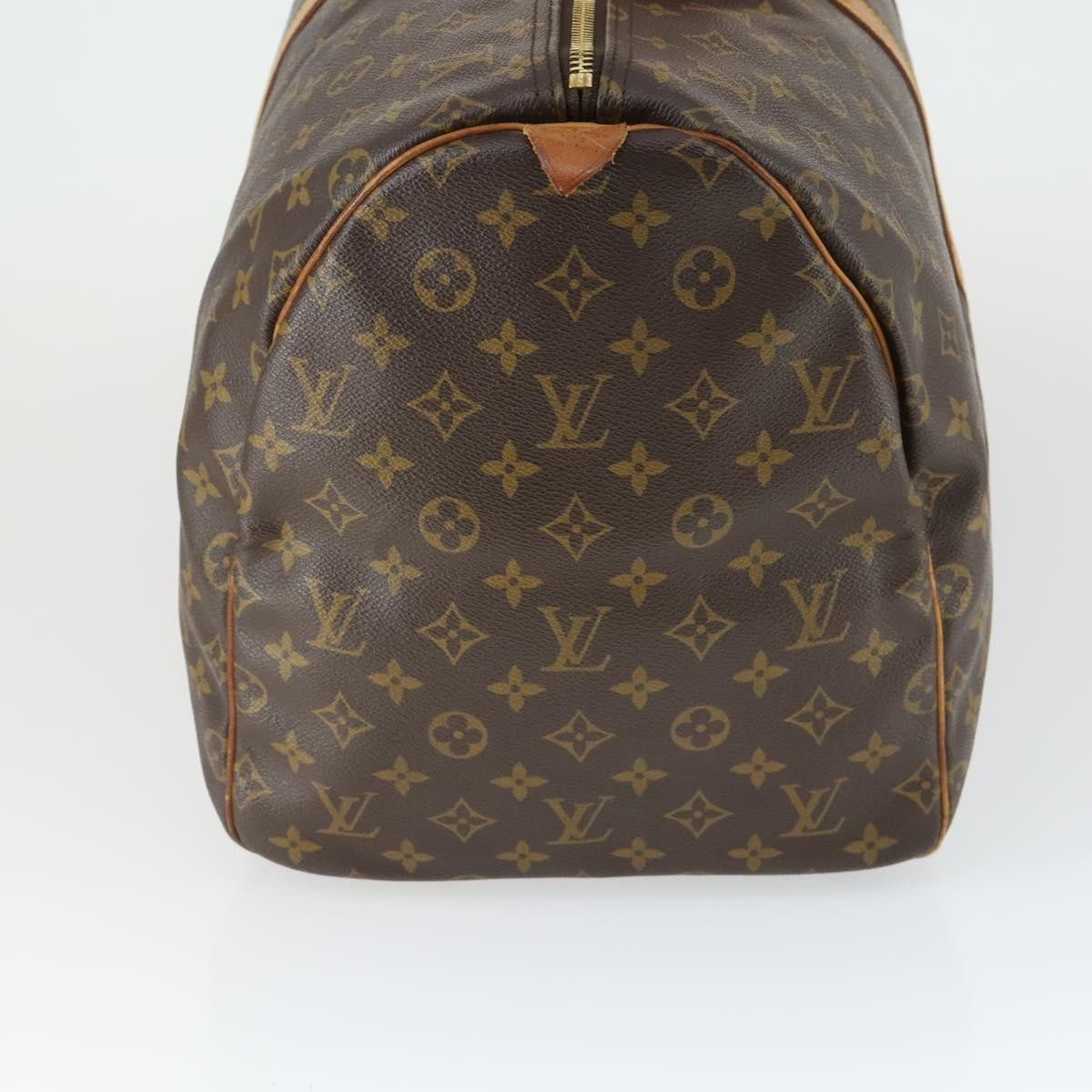 Louis Vuitton Keepall Bag Monogram Canvas, BROWN, CANVAS, Travel bag
