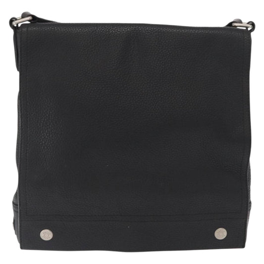 Bally Vintage Shoulder Bag Leather, BLACK, LEATHER, Shoulder bag