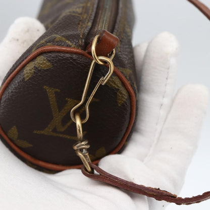 Louis Vuitton Papillon Pochette Monogram Canvas, BROWN, CANVAS, Clutche & pouche