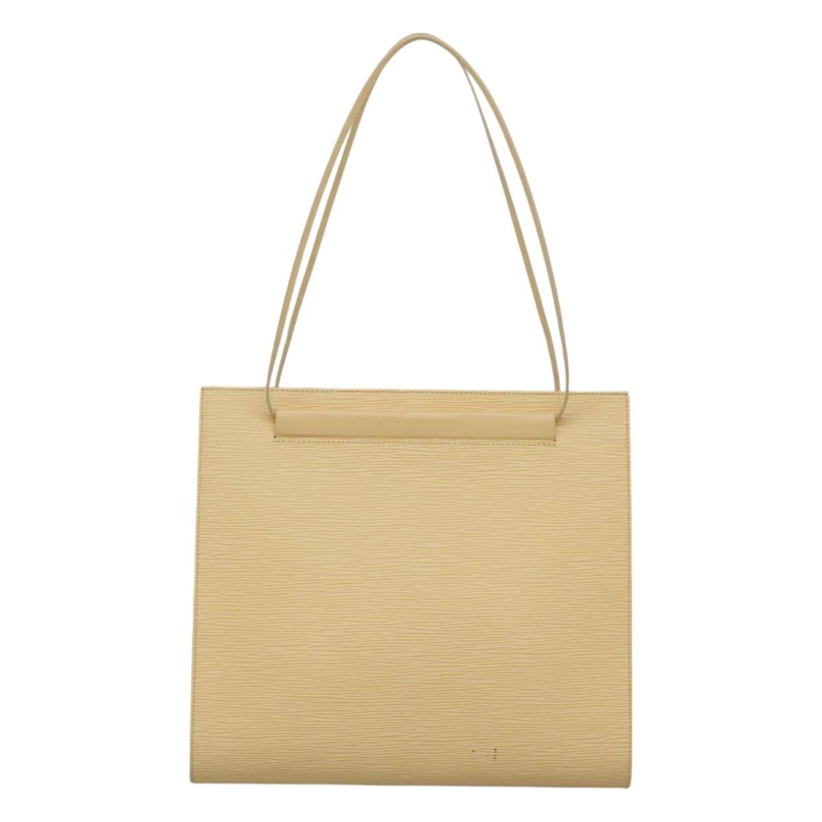 Louis Vuitton Saint Tropez Handbag Epi Leather, BEIGE, LEATHER, Shoulder bag