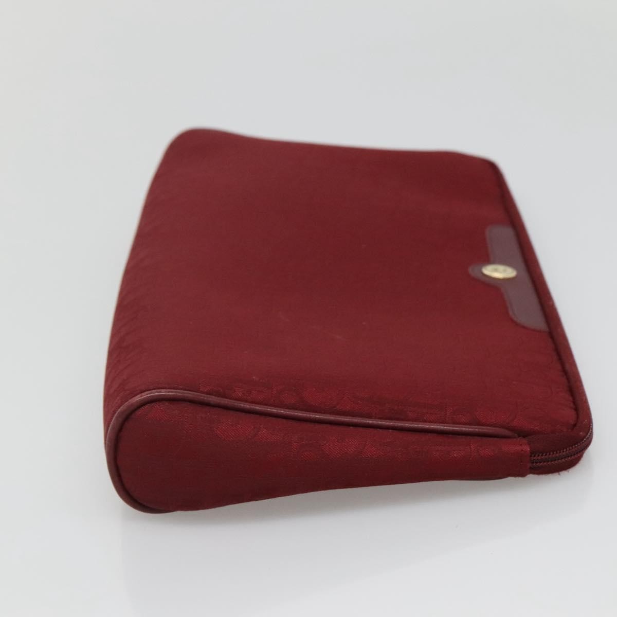 Christian Dior Trotter pouch Canvas, RED, CANVAS, Clutche & pouche