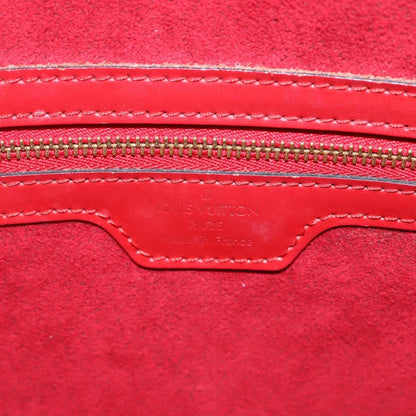 Louis Vuitton Lussac Handbag Epi Leather, RED, LEATHER, Shoulder bag