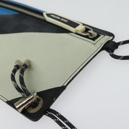 Louis Vuitton Pochette Phone Damier Graphite Canvas, GRAY, CANVAS, Shoulder bag