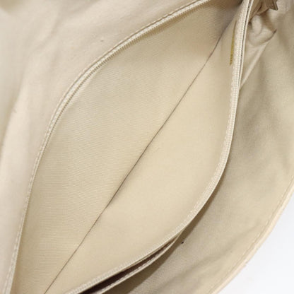 Chanel Cruise Flap Bag Quilted Canvas, ECRU, CANVAS, Clutche & pouche