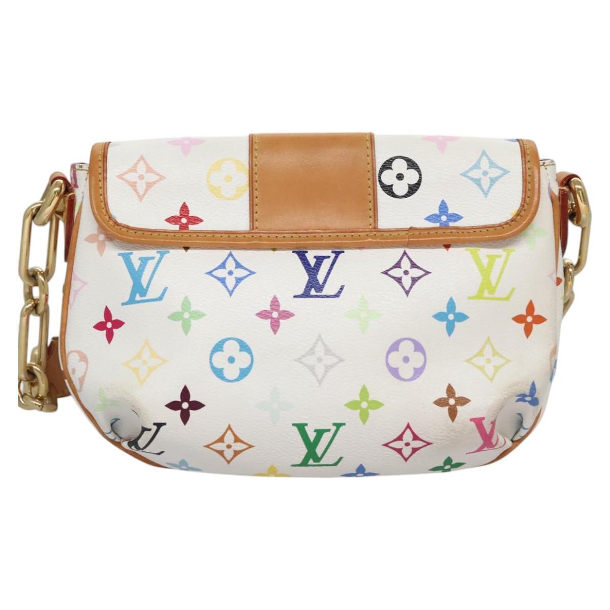 Louis Vuitton Patti Handbag Monogram Multicolor, MULTICOLOUR, CANVAS, Shoulder bag