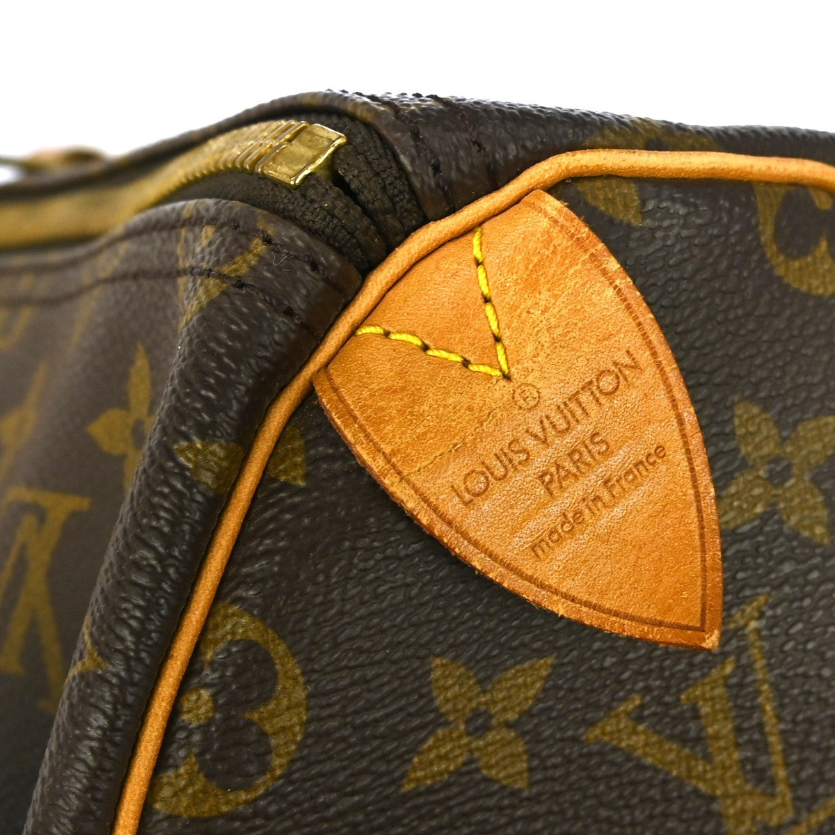 Louis Vuitton Keepall Bag Monogram Canvas, BROWN, CANVAS, Travel bag