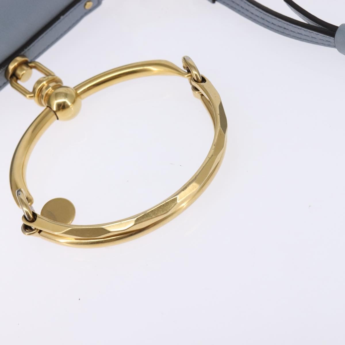 Chloe Nile Crossbody Bag Leather, BLUE, LEATHER, Crossbody bag