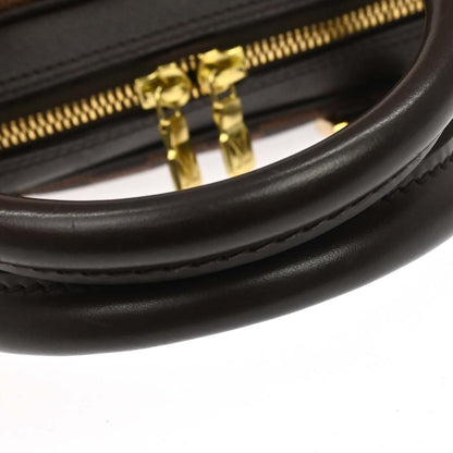Louis Vuitton Brera Handbag Damier, Brown, Canvas, Handbag
