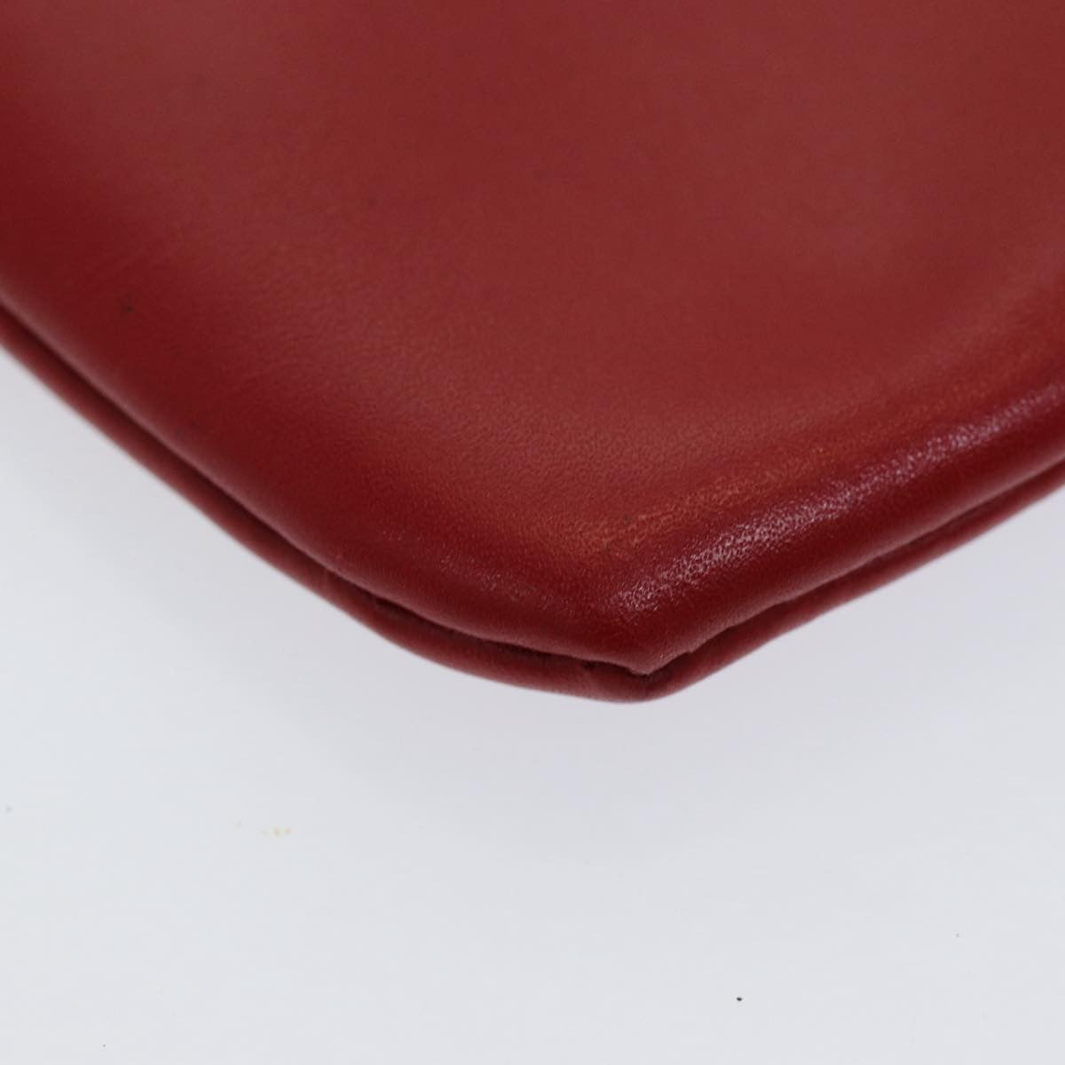 Givenchy 4G pouch Leather, RED, LEATHER, Clutche & pouche