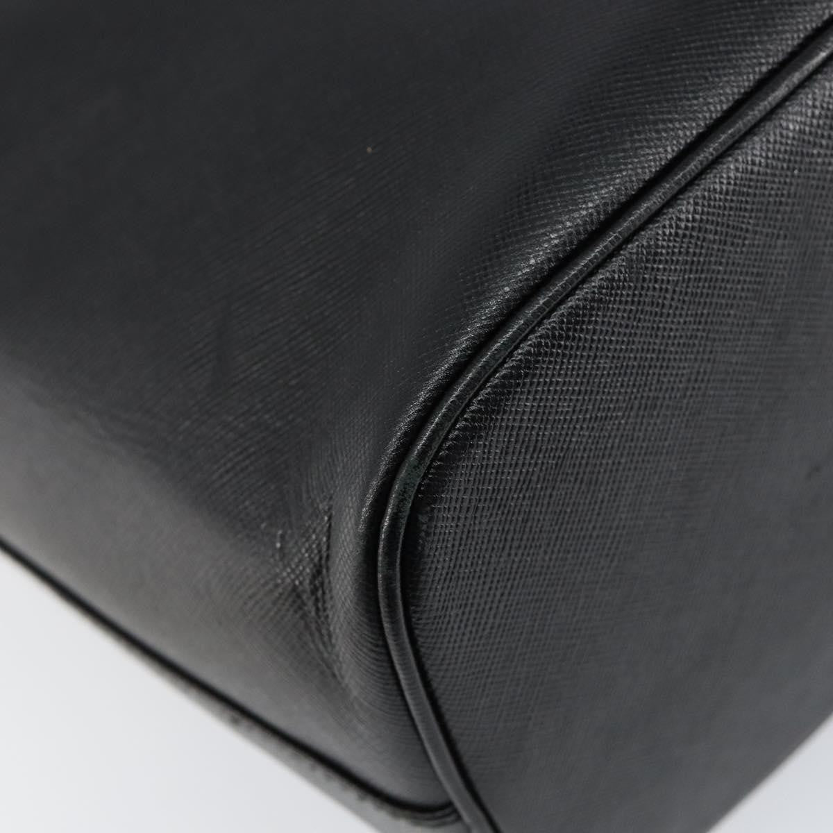 Salvatore Ferragamo Gancini handbag Leather, BLACK, LEATHER, Handbag