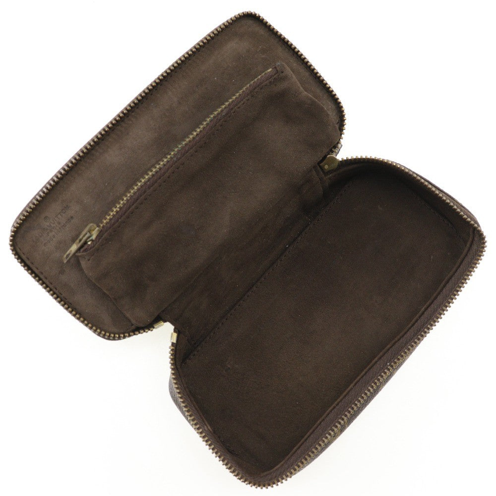 Louis Vuitton Monte Carlo Pouch Canvas, BROWN, CANVAS, Clutche & pouche