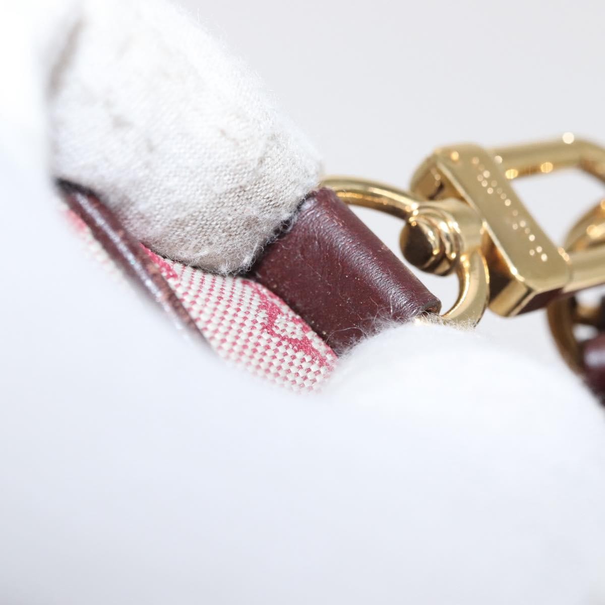 Louis Vuitton Camera Bag Mini Lin, RED, CANVAS, Clutche & pouche