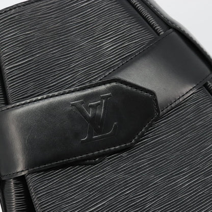 Louis Vuitton Vintage Sac d'Epaule Handbag Epi Leather, Black, Leather, Shoulder Bag