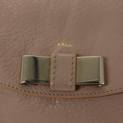 Chloe Lily Handbag Leather, Pink, Leather, Handbag