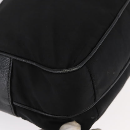 Prada Vintage Shoulder Bag Tessuto, BLACK, NYLON, Shoulder bag