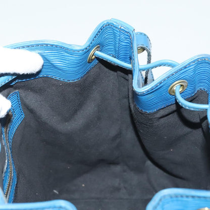 Louis Vuitton Petit Noe Handbag Epi Leather, BLUE, LEATHER, Handbag