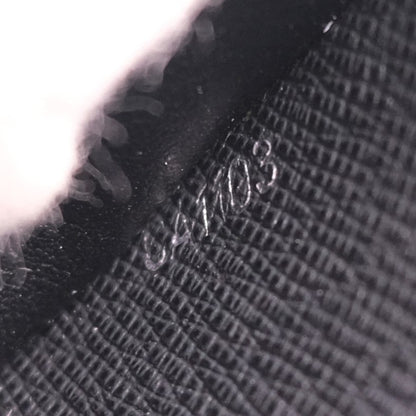 Louis Vuitton Zippy wallet vertical Taïga, BLACK, LEATHER, Wallets