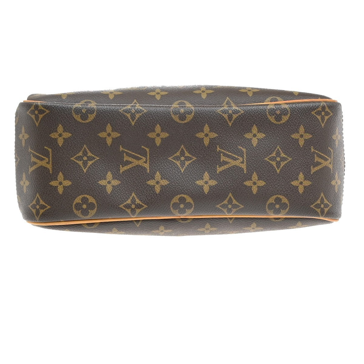 Louis Vuitton Trouville Handbag Monogram Canvas, BROWN, LEATHER, Handbag