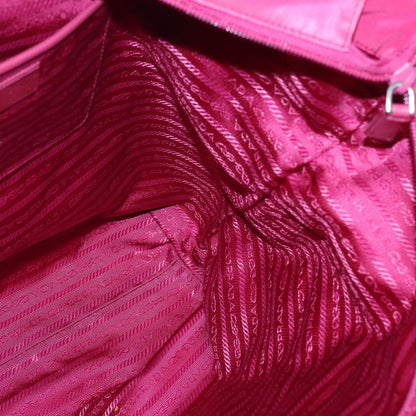 Prada Convertible Front Pocket Tote Tessuto, PINK, NYLON, Tote bag