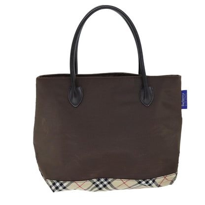 Burberry Nova Check Tote Nylon, BROWN, NYLON, Tote bag