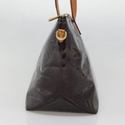 Louis Vuitton Bellevue Handbag Monogram Vernis, BURGUNDY, PATENT_LEATHER, Tote bag