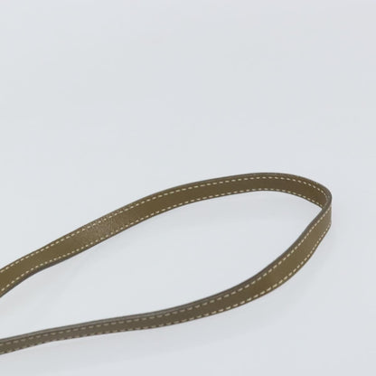 Celine C Macadam Shoulder bag Canvas, KHAKI, CANVAS, Shoulder bag