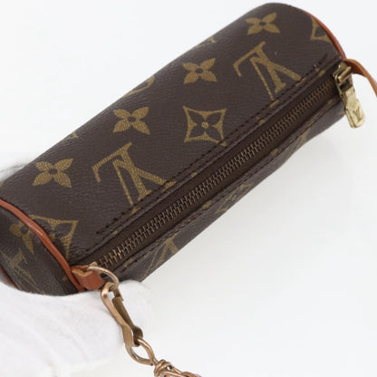 Louis Vuitton Papillon Pochette Monogram Canvas, BROWN, CANVAS, Clutche & pouche